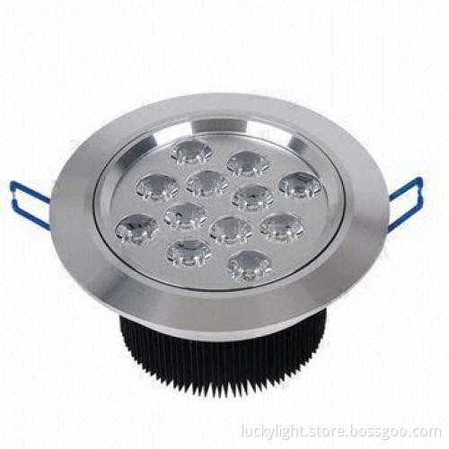 7W LED Ceiling Recessed Light/Downlight/Spotlight/Cabinet Lamp with 6,000K Pure White CCT